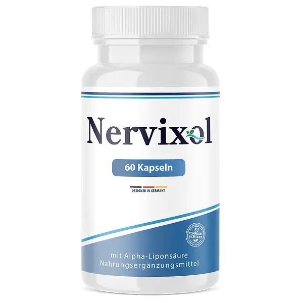 Nervixol nerve-health supplement bottle, 60 capsules
