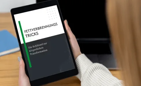 Everyday wellness tips guide on a tablet
